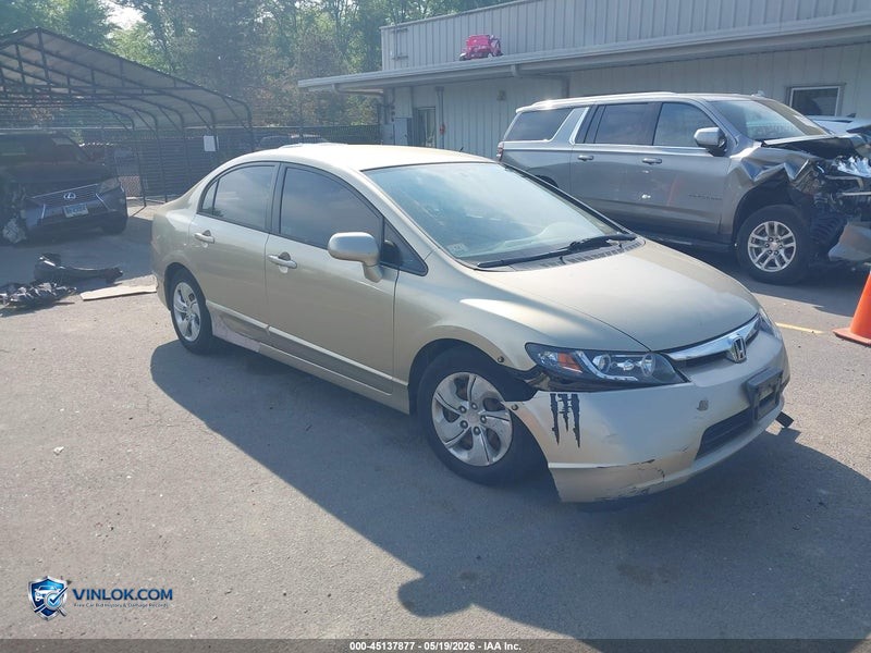 2007 HONDA CIVIC LX – Lot 45137877 auction photo
