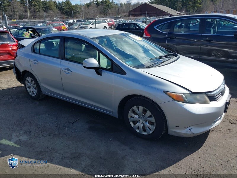 2012 HONDA CIVIC – Lot 44643999 auction photo