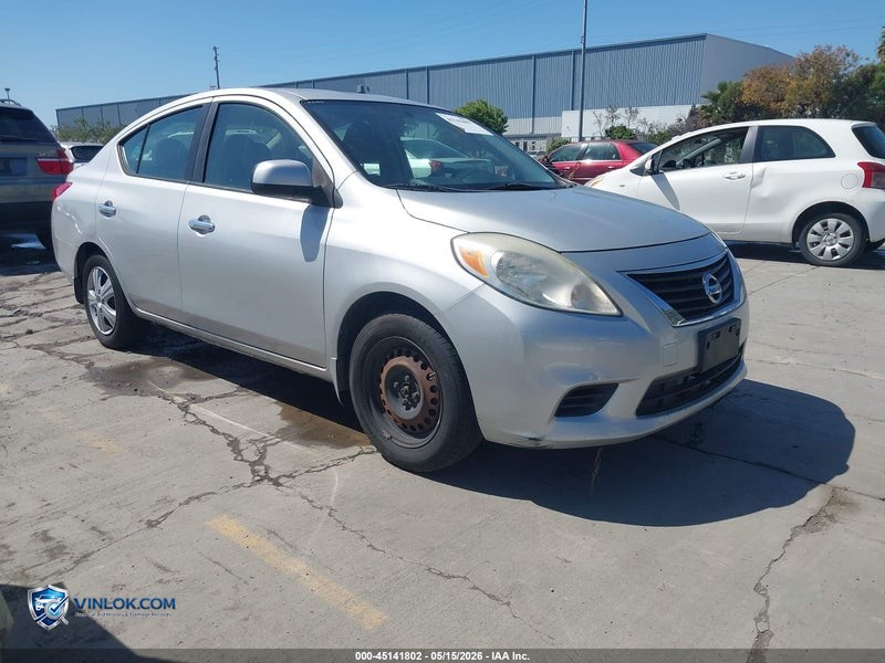 2013 NISSAN VERSA 1.6 SV – Lot 45141802 auction photo
