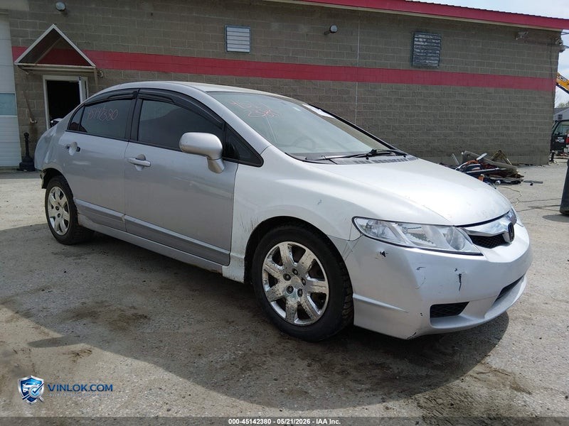 2009 HONDA CIVIC LX – Lot 45142380 auction photo