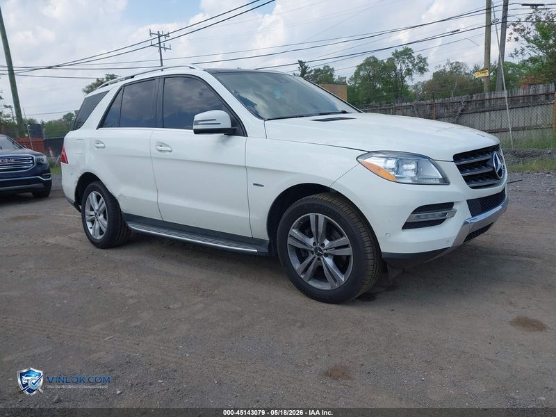 2012 MERCEDES-BENZ ML 350 4MATIC – Lot 45143079 auction photo