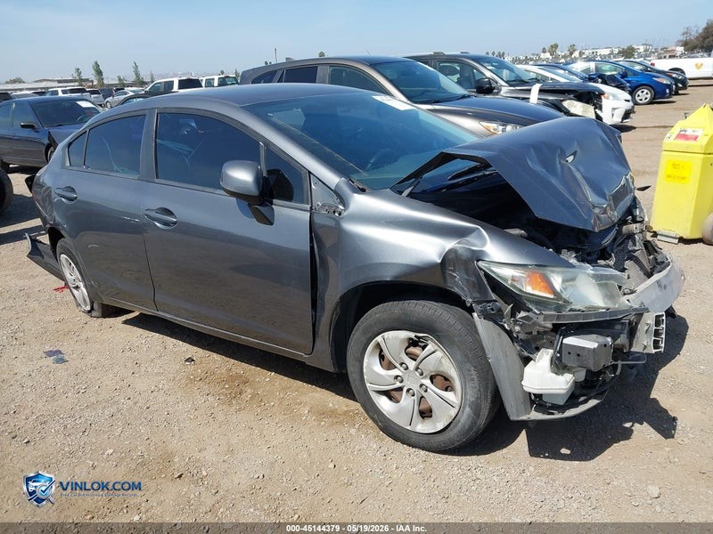 2013 HONDA CIVIC LX – Lot 45144379 auction photo