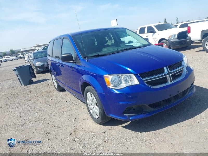 2018 DODGE GRAND CARAVAN SE – Lot 45147194 auction photo