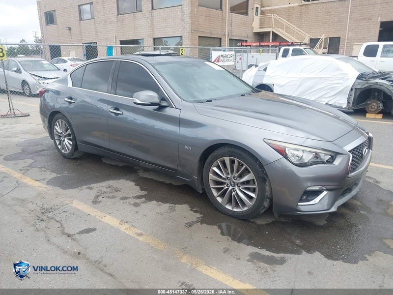 2018 INFINITI Q50 3.0T LUXE – Lot 45147337 auction photo