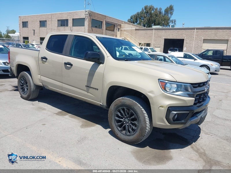 2022 CHEVROLET COLORADO 4WD  SHORT BOX Z71 – Lot 45148548 auction photo