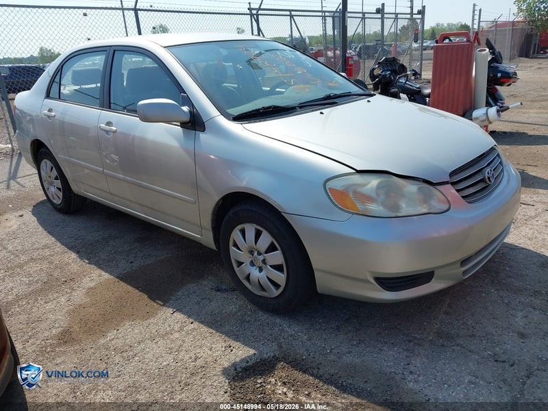 2003 TOYOTA COROLLA LE – Lot 45148994 auction photo
