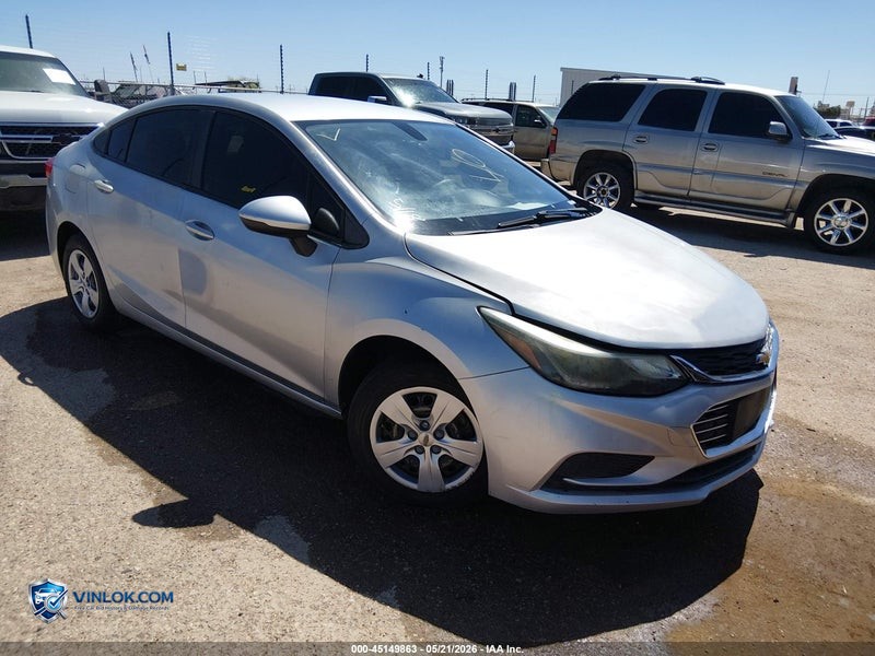 2017 CHEVROLET CRUZE LS AUTO – Lot 45149863 auction photo