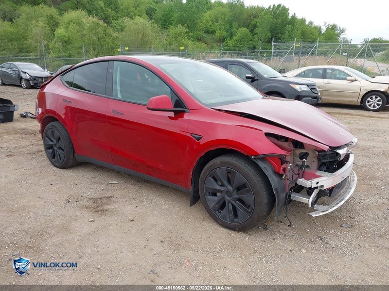 2025 TESLA MODEL Y LONG RANGE DUAL MOTOR ALL-WHEEL DRIVE – Lot 45150562 auction photo