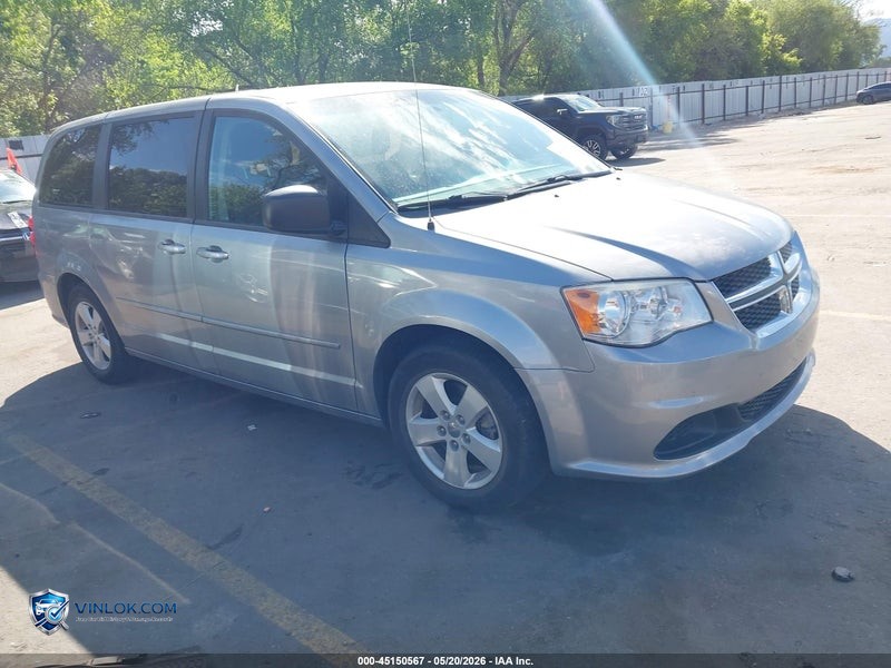 2014 DODGE GRAND CARAVAN SE – Lot 45150567 auction photo