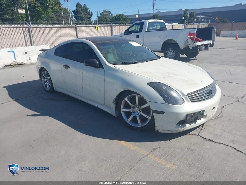 2006 INFINITI G35   – Lot 45150711 auction photo