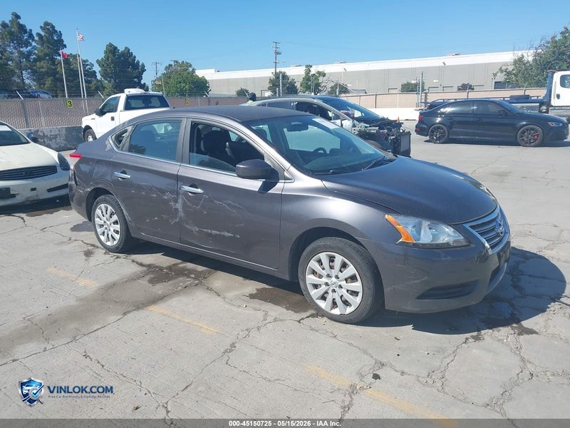 2014 NISSAN SENTRA SV – Lot 45150725 auction photo
