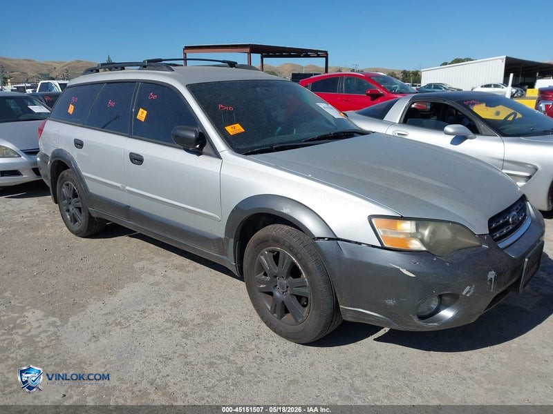 2005 SUBARU OUTBACK 2.5I – Lot 45151507 auction photo