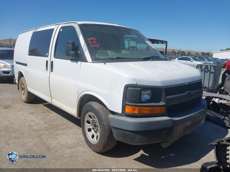 2010 CHEVROLET EXPRESS 1500 WORK VAN – Lot 45151852 auction photo