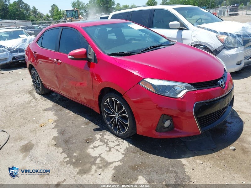 2014 TOYOTA COROLLA S PLUS – Lot 45152011 auction photo