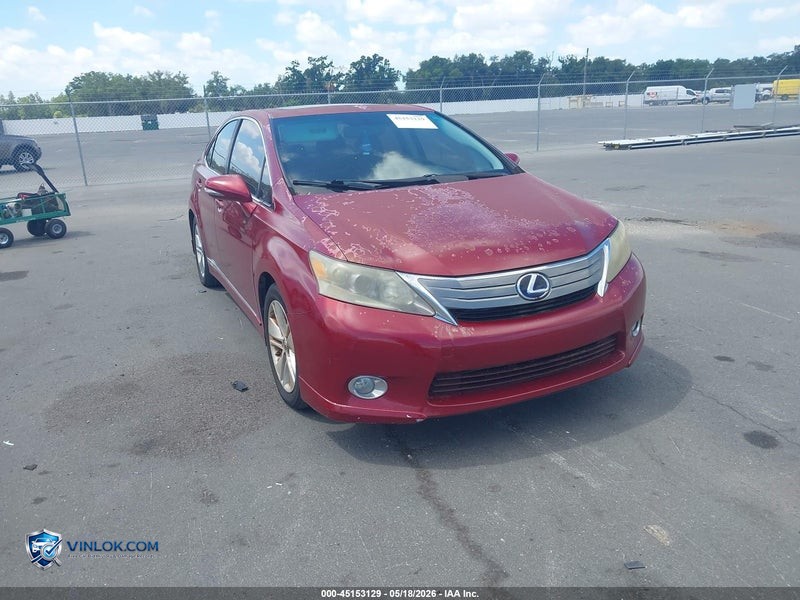 2010 LEXUS HS 250H   – Lot 45153129 auction photo