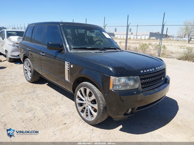 2011 LAND ROVER RANGE ROVER HSE – Lot 45154871 auction photo