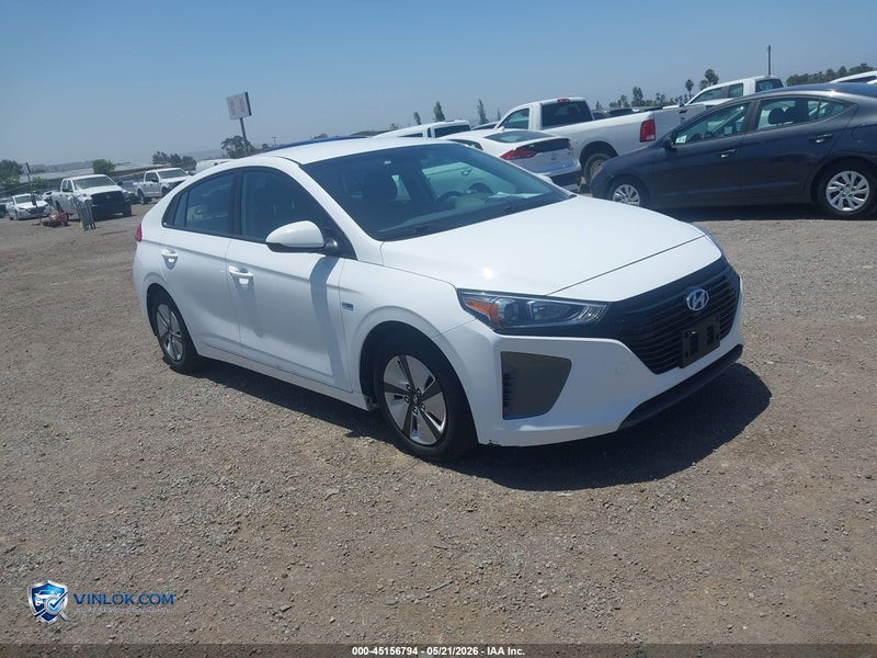2019 HYUNDAI IONIQ HYBRID BLUE – Lot 45156794 auction photo