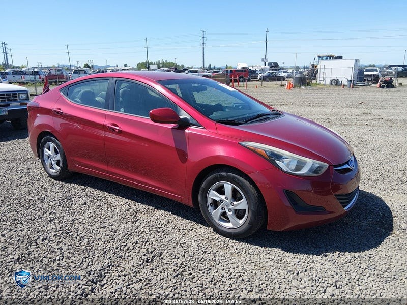 2015 HYUNDAI ELANTRA SE – Lot 45157538 auction photo