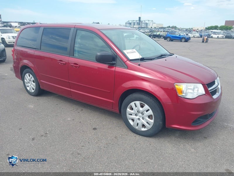 2014 DODGE GRAND CARAVAN SE – Lot 45158606 auction photo