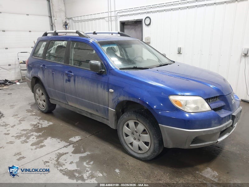 2006 MITSUBISHI OUTLANDER – Lot 44663159 auction photo