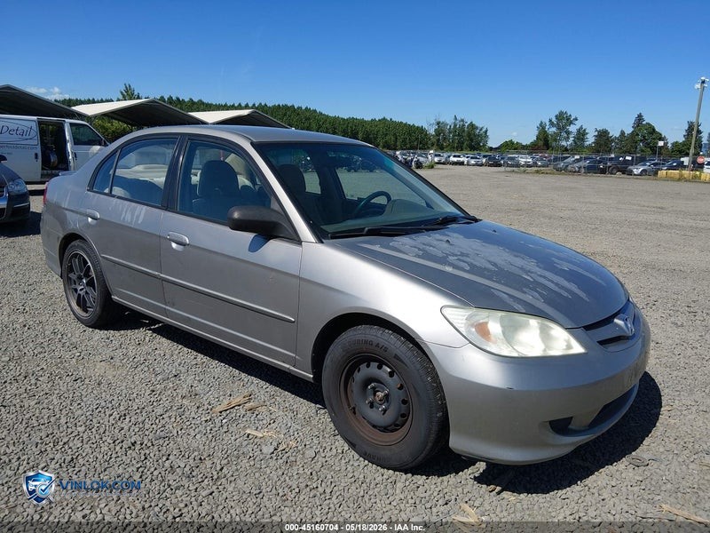 2004 HONDA CIVIC LX – Lot 45160704 auction photo