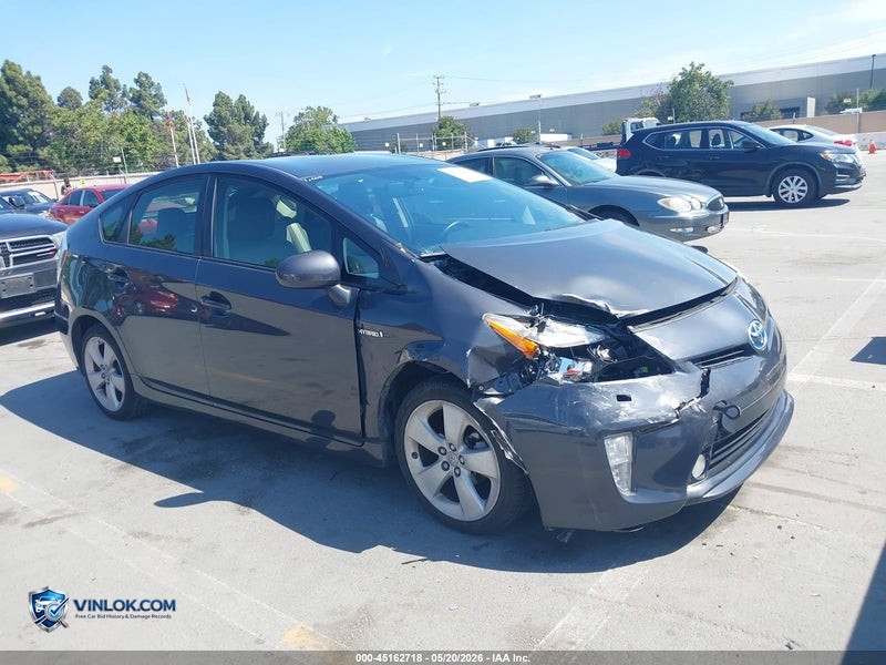 2013 TOYOTA PRIUS FIVE – Lot 45162718 auction photo