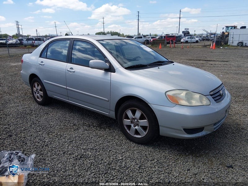 2003 TOYOTA COROLLA CE/LE/S – Lot 45163606 auction photo