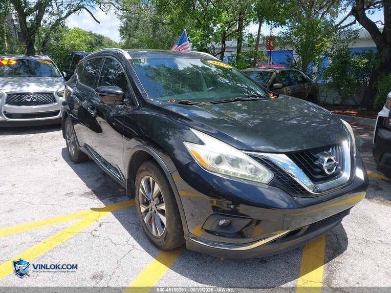 2016 NISSAN MURANO SL – Lot 45165391 auction photo