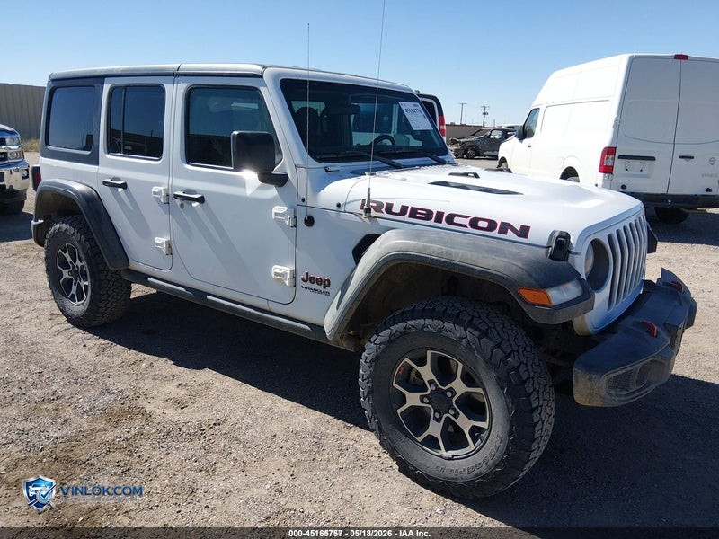 2020 JEEP WRANGLER UNLIMITED RUBICON 4X4 – Lot 45165757 auction photo