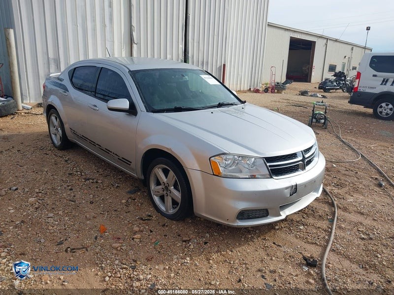2012 DODGE AVENGER SXT – Lot 45166080 auction photo