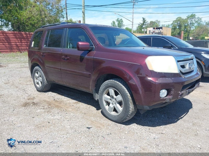 2010 HONDA PILOT EX-L – Lot 45166677 auction photo