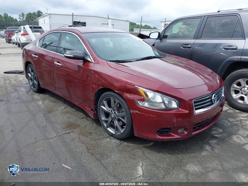 2013 NISSAN MAXIMA 3.5 SV – Lot 45167525 auction photo