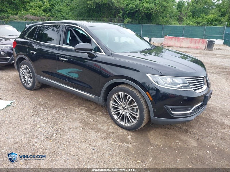 2016 LINCOLN MKX RESERVE – Lot 45167895 auction photo