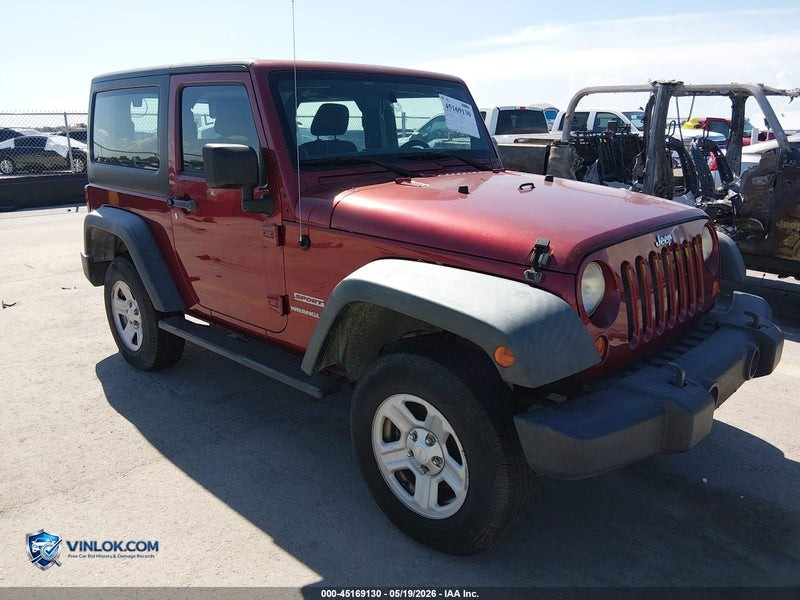 2012 JEEP WRANGLER SPORT – Lot 45169130 auction photo