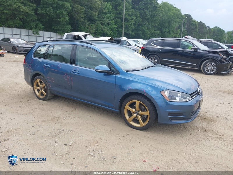 2017 VOLKSWAGEN GOLF SPORTWAGEN TSI S – Lot 45169597 auction photo