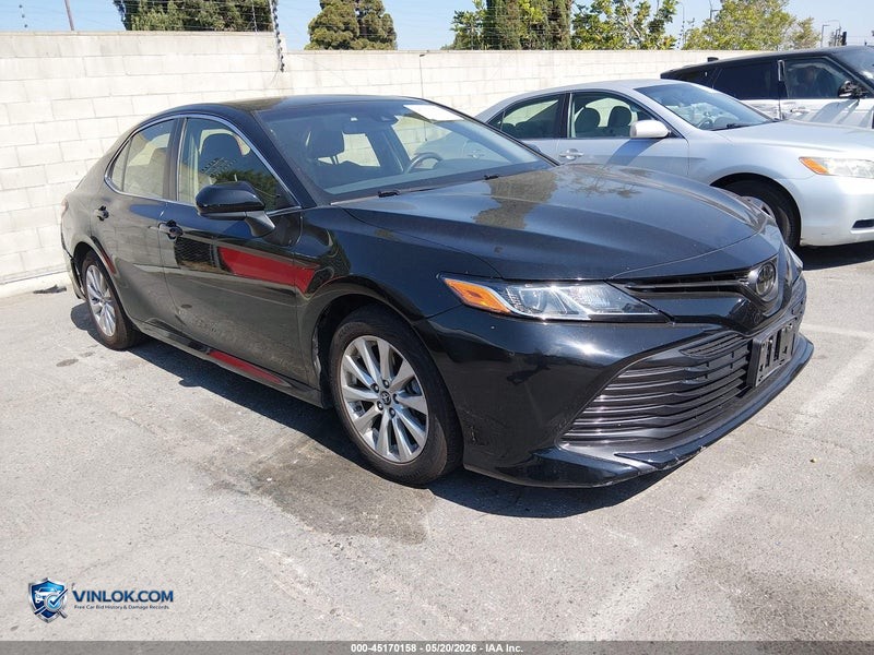 2018 TOYOTA CAMRY LE – Lot 45170158 auction photo