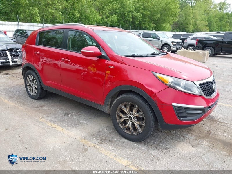 2015 KIA SPORTAGE LX – Lot 45170249 auction photo