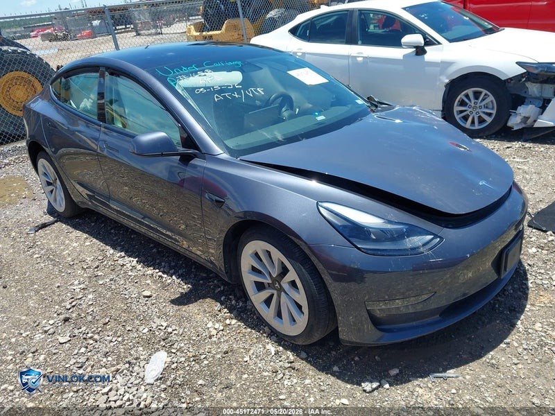 2023 TESLA MODEL 3 REAR-WHEEL DRIVE – Lot 45172471 auction photo