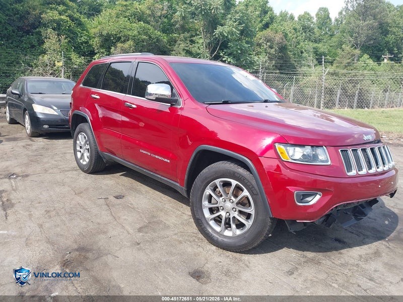 2015 JEEP GRAND CHEROKEE LIMITED – Lot 45172651 auction photo