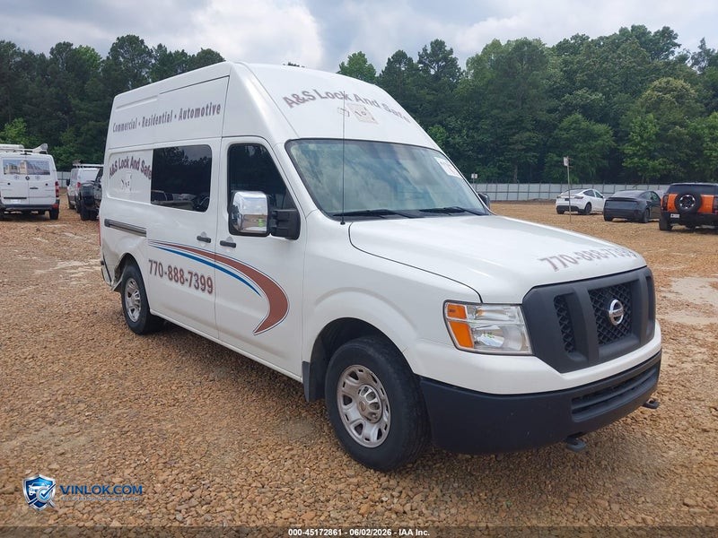 2016 NISSAN NV CARGO NV2500 HD SV V8 – Lot 45172861 auction photo