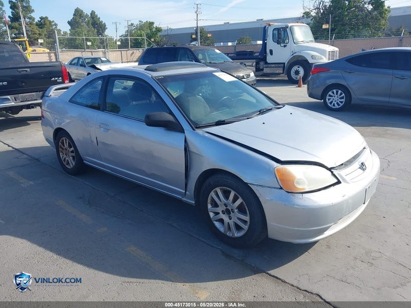 2001 HONDA CIVIC EX – Lot 45173015 auction photo