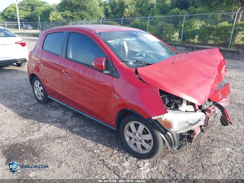 2015 MITSUBISHI MIRAGE ES – Lot 45175389 auction photo