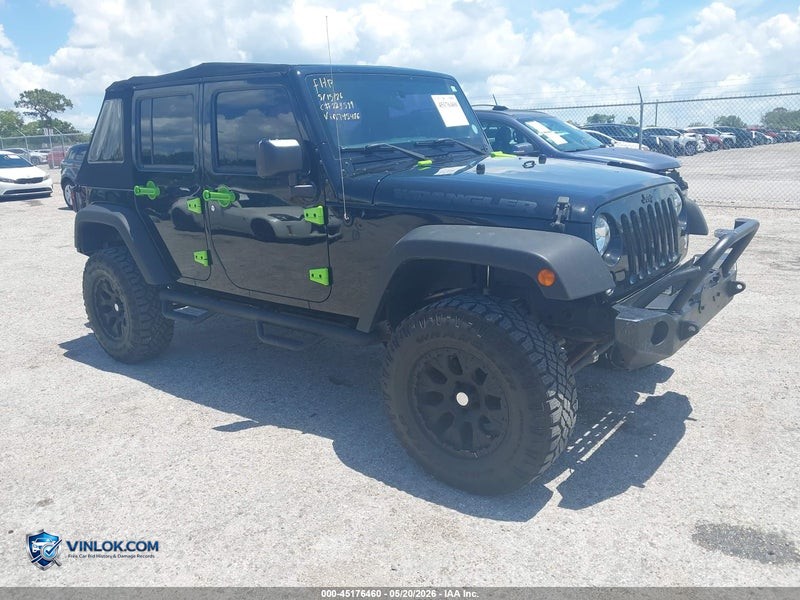 2015 JEEP WRANGLER UNLIMITED SPORT – Lot 45176460 auction photo