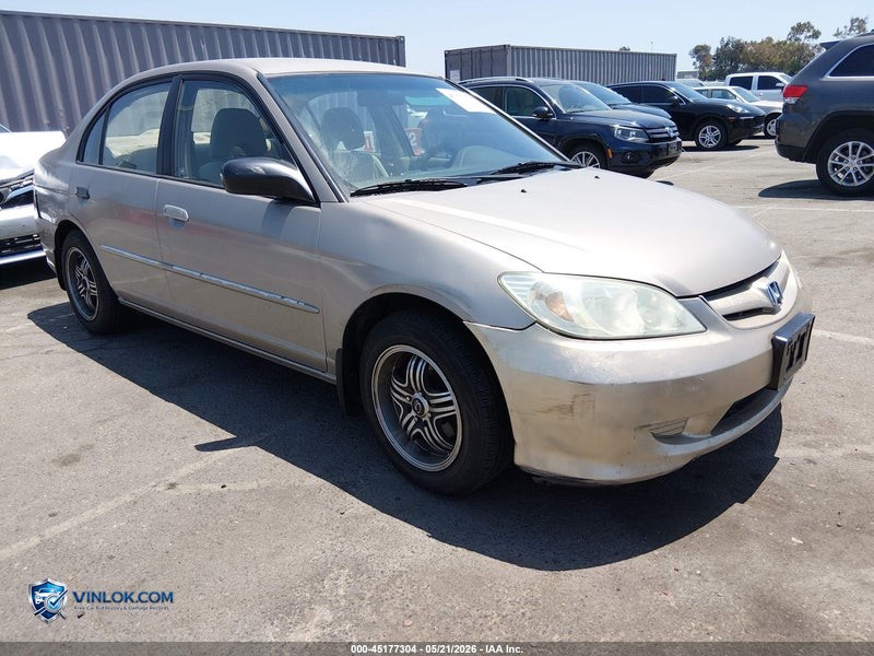 2005 HONDA CIVIC LX – Lot 45177304 auction photo