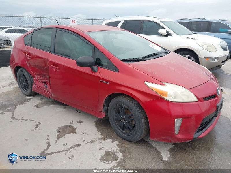 2014 TOYOTA PRIUS   – Lot 45177310 auction photo