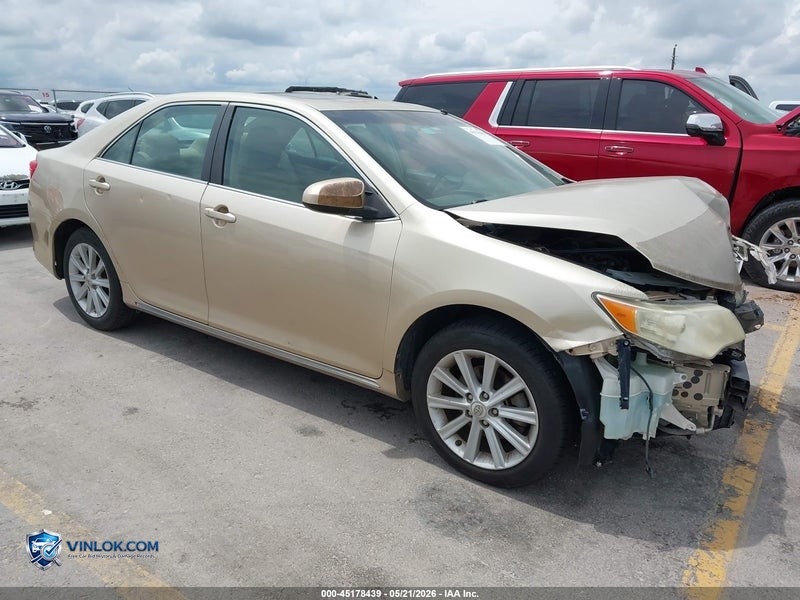 2012 TOYOTA CAMRY XLE – Lot 45178439 auction photo