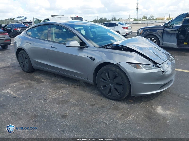 2025 TESLA MODEL 3 LONG RANGE REAR-WHEEL DRIVE/STANDARD REAR-WHEEL DRIVE – Lot 45180875 auction photo