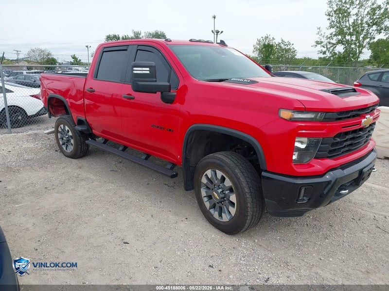 2025 CHEVROLET SILVERADO 2500HD 4WD  STANDARD BED CUSTOM – Lot 45188006 auction photo