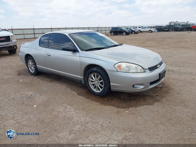 2006 CHEVROLET MONTE CARLO LT – Lot 45189612 auction photo