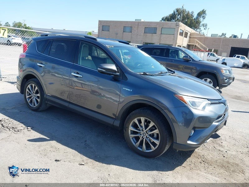 2018 TOYOTA RAV4 HYBRID LIMITED – Lot 45190102 auction photo